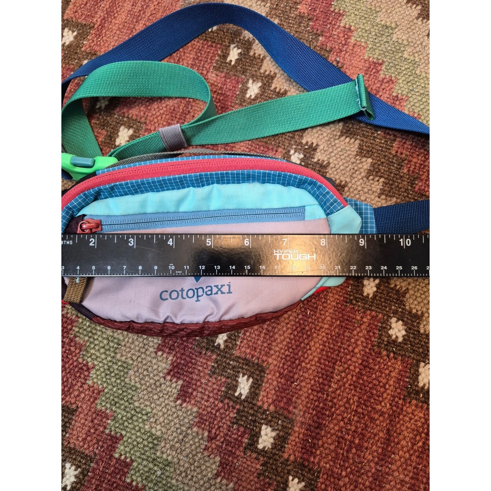 Cotopaxi Kapai 1.5L Hip Pack Del Dia Multicolor Repurposed Nylon Waist Bag - Picture 4 of 12